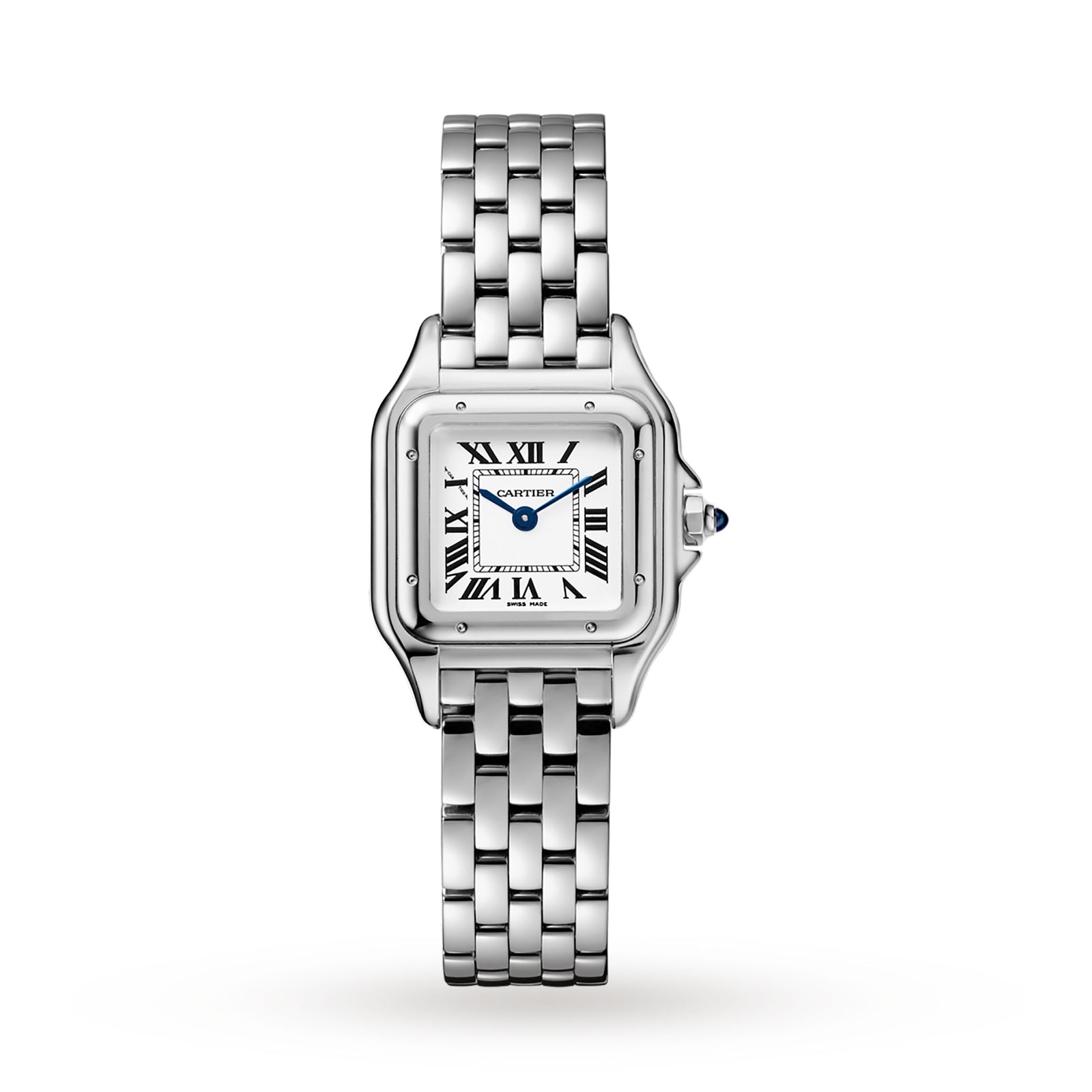 Cartier Panthère Watch, Small Dimension, Quartz Mechanism, Stainless Metal