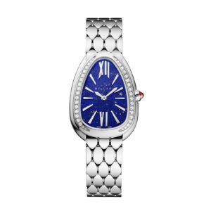 Restricted Version Serpenti Seduttori 33mm Girls’s Watch – Blue – Celebrating 100 Years of Watches Of Switzerland