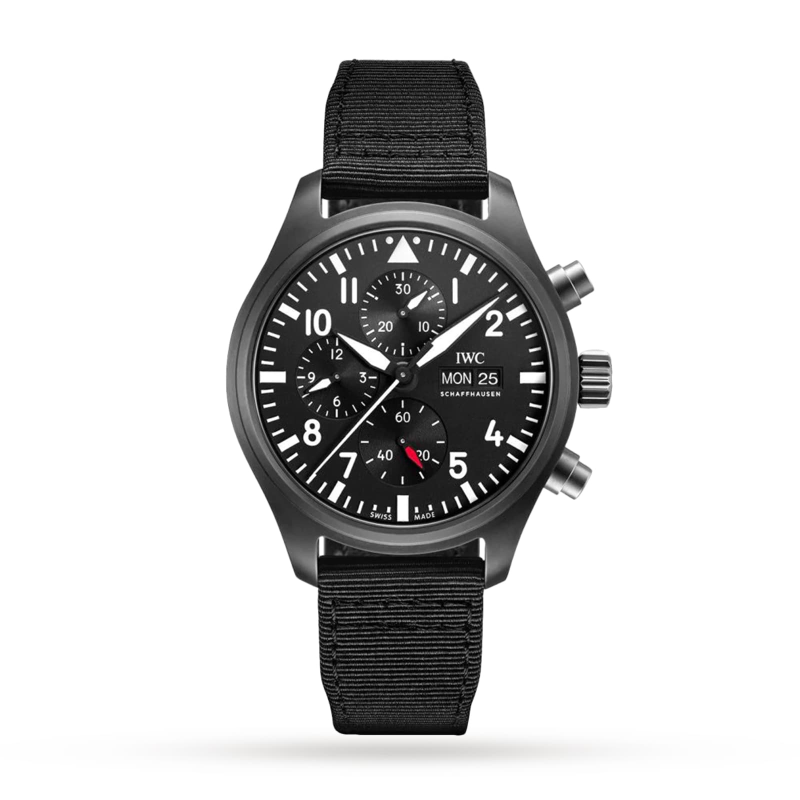 Males’s 44.5mm Pilot’s TOP GUN Watch